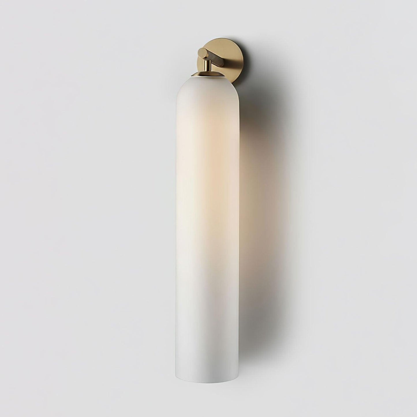 Applique Murale Cylindrique en Verre – Design Moderne