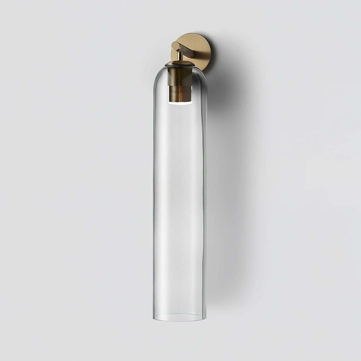 Applique Murale Cylindrique en Verre – Design Moderne
