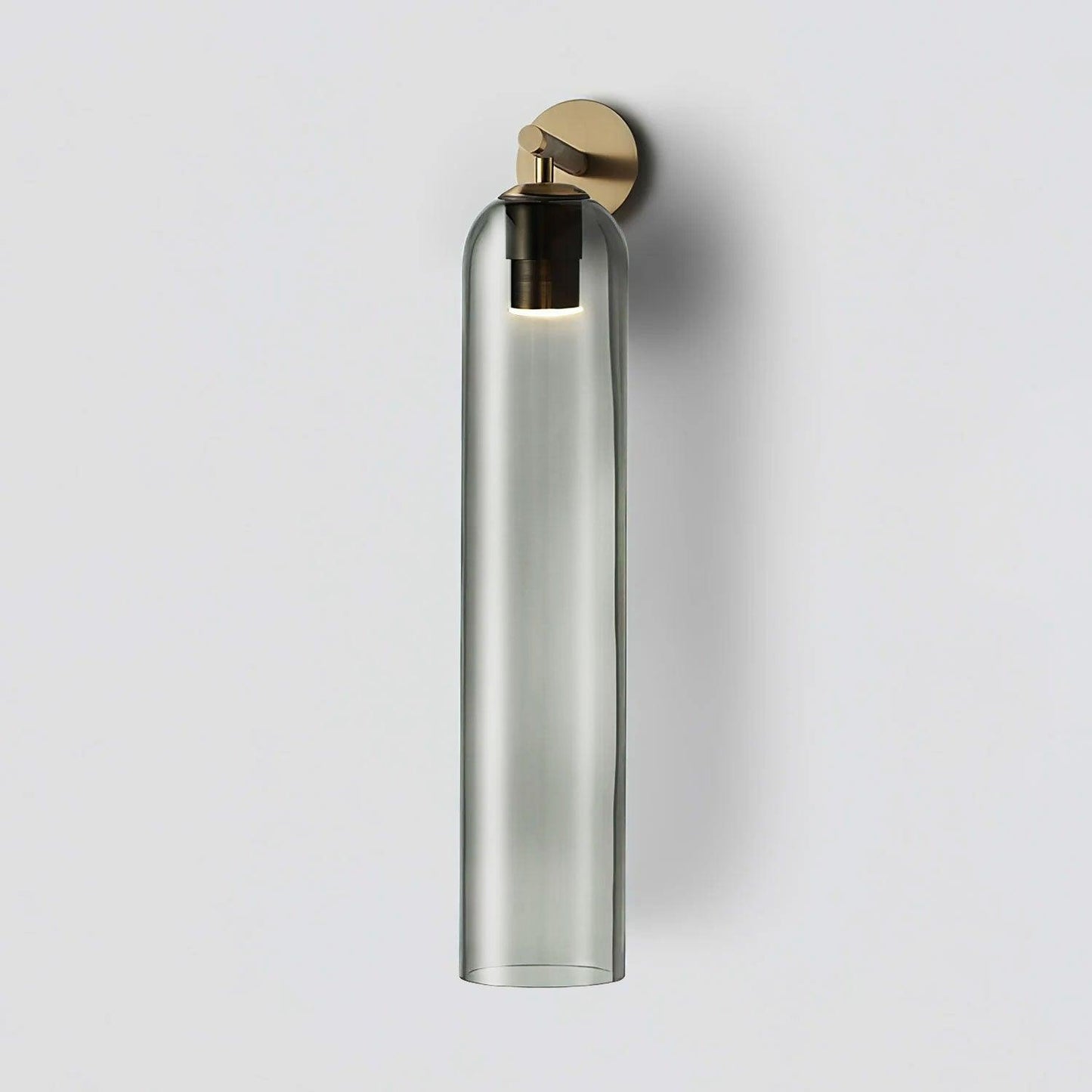 Applique Murale Cylindrique en Verre – Design Moderne