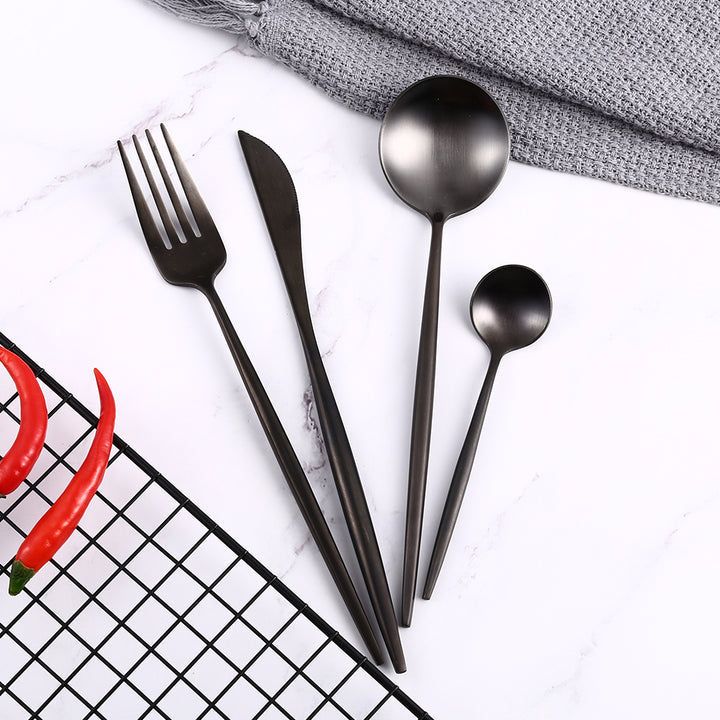 Luxus – Ensemble de Couverts Élégant en Acier Inoxydable