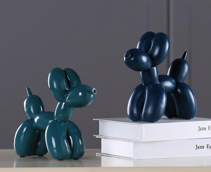 Balloon Dog – Sculpture en Résine Colorée et Design Contemporain