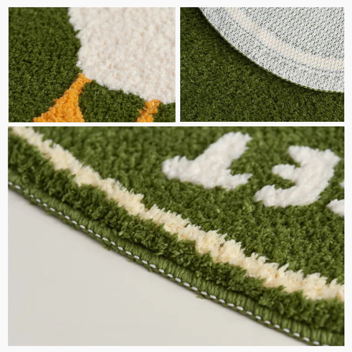Tapis de Bain Artisanal Canard Aboyant – Confort Douillet et Touche Ludique