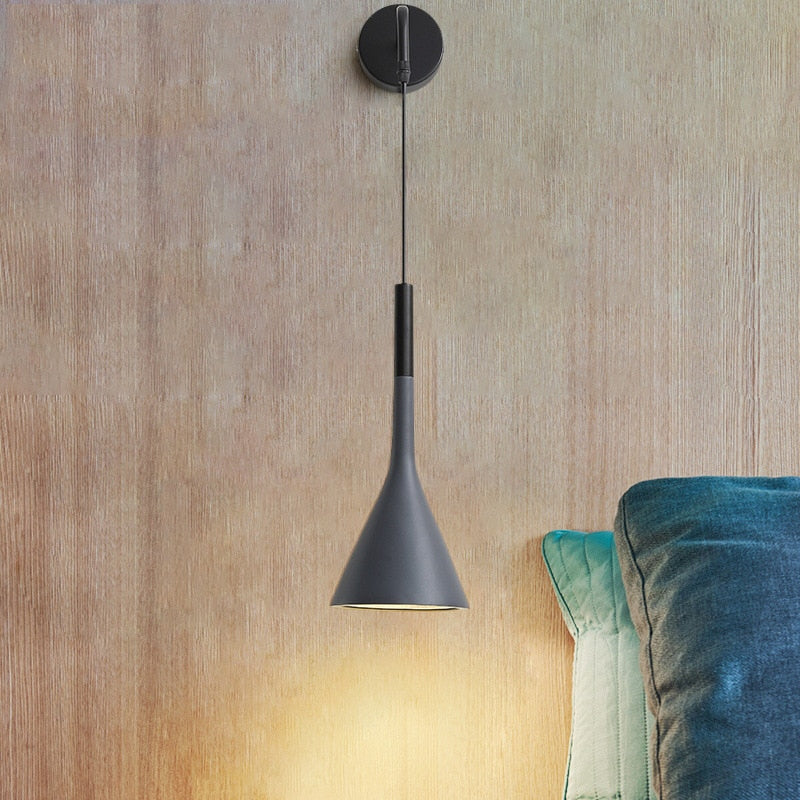 Applique Murale Suspendue de Chevet Scandinave
