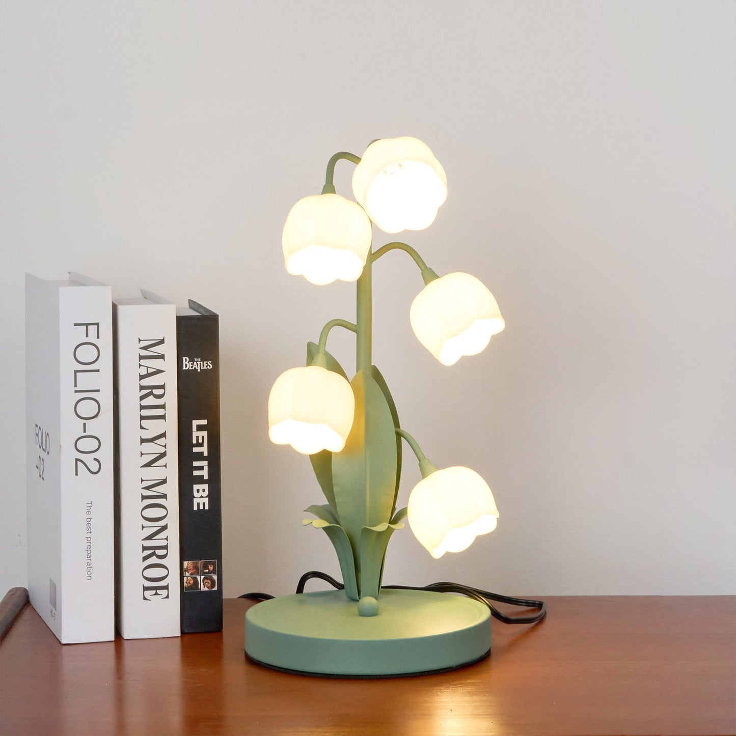 Lampe de Table Bell Orchid | Éclairage Élégant et Floral