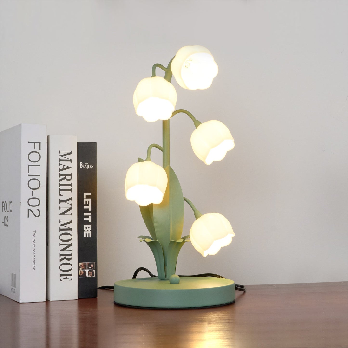 Lampe de Table Bell Orchid | Éclairage Élégant et Floral
