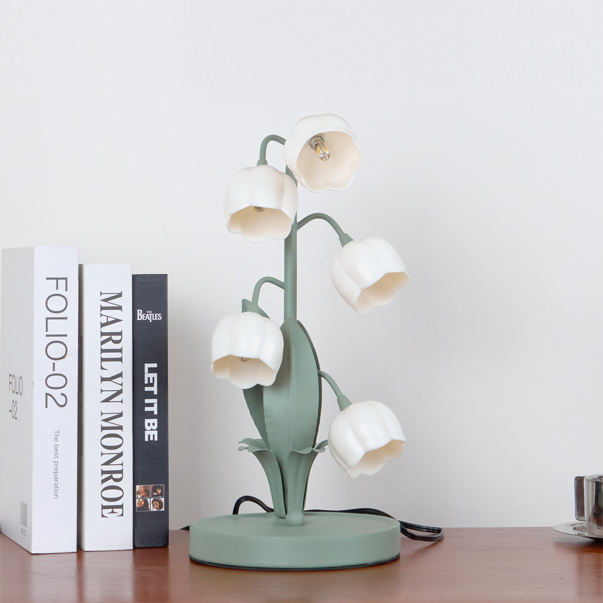 Lampe de Table Bell Orchid | Éclairage Élégant et Floral