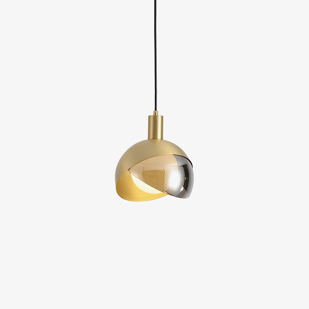 Suspension Métallique Moderne Blonche – Hauteur Réglable