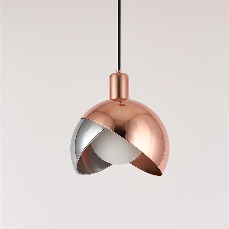 Suspension Métallique Moderne Blonche – Hauteur Réglable