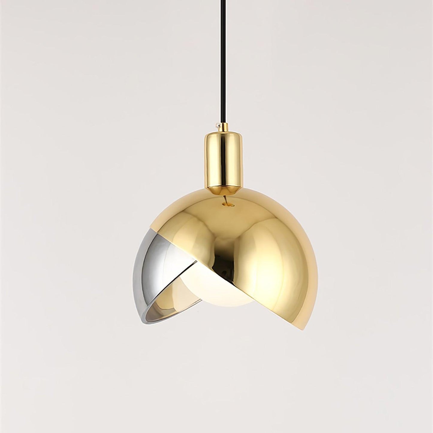 Suspension Métallique Moderne Blonche – Hauteur Réglable