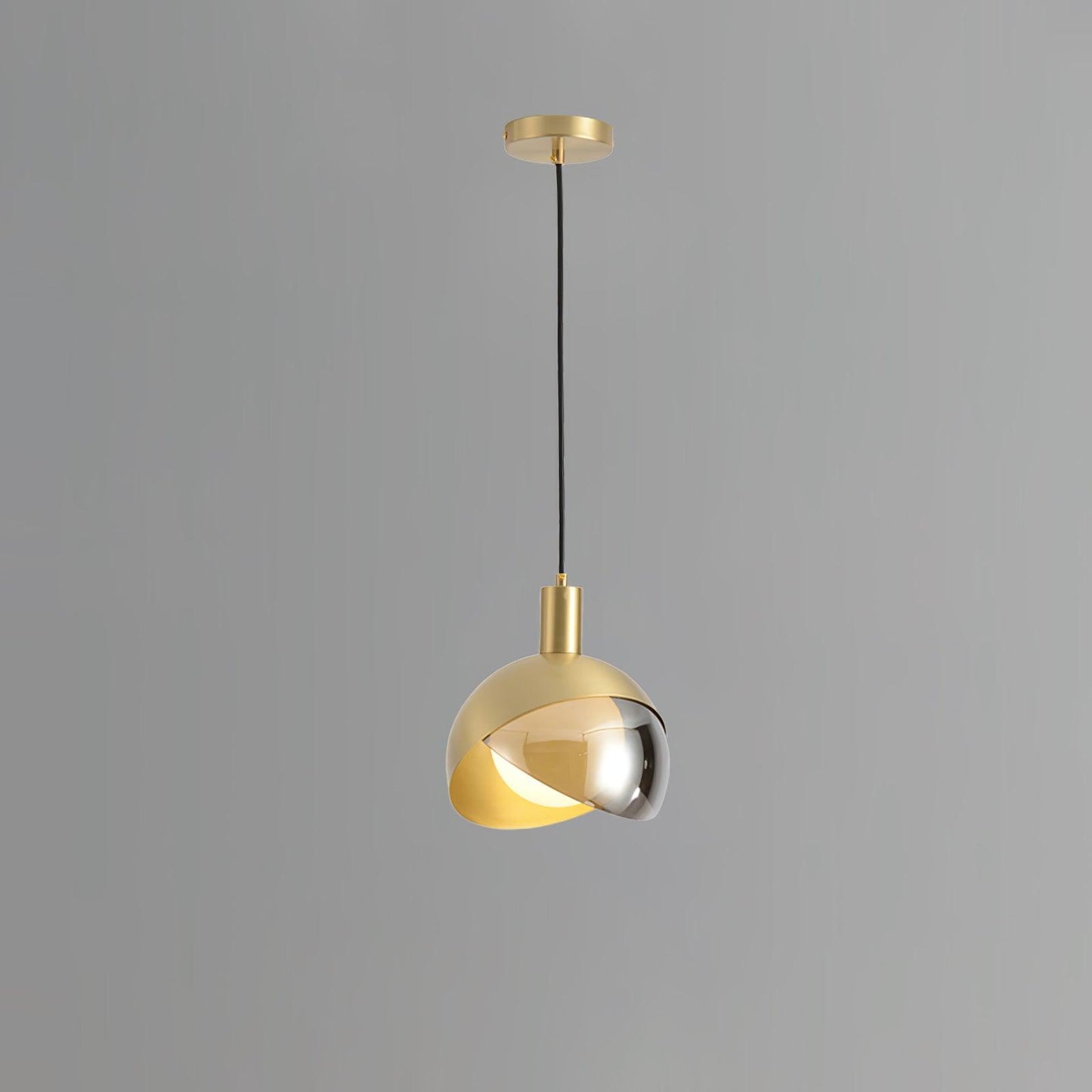 Suspension Métallique Moderne Blonche – Hauteur Réglable