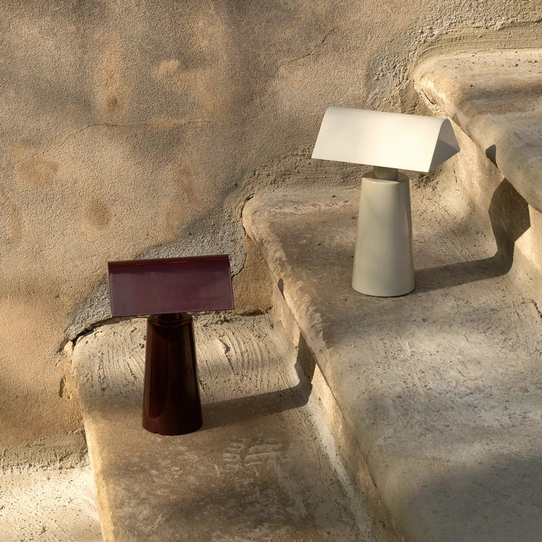 Lampe de Table Caret LED Métal Rechargeable