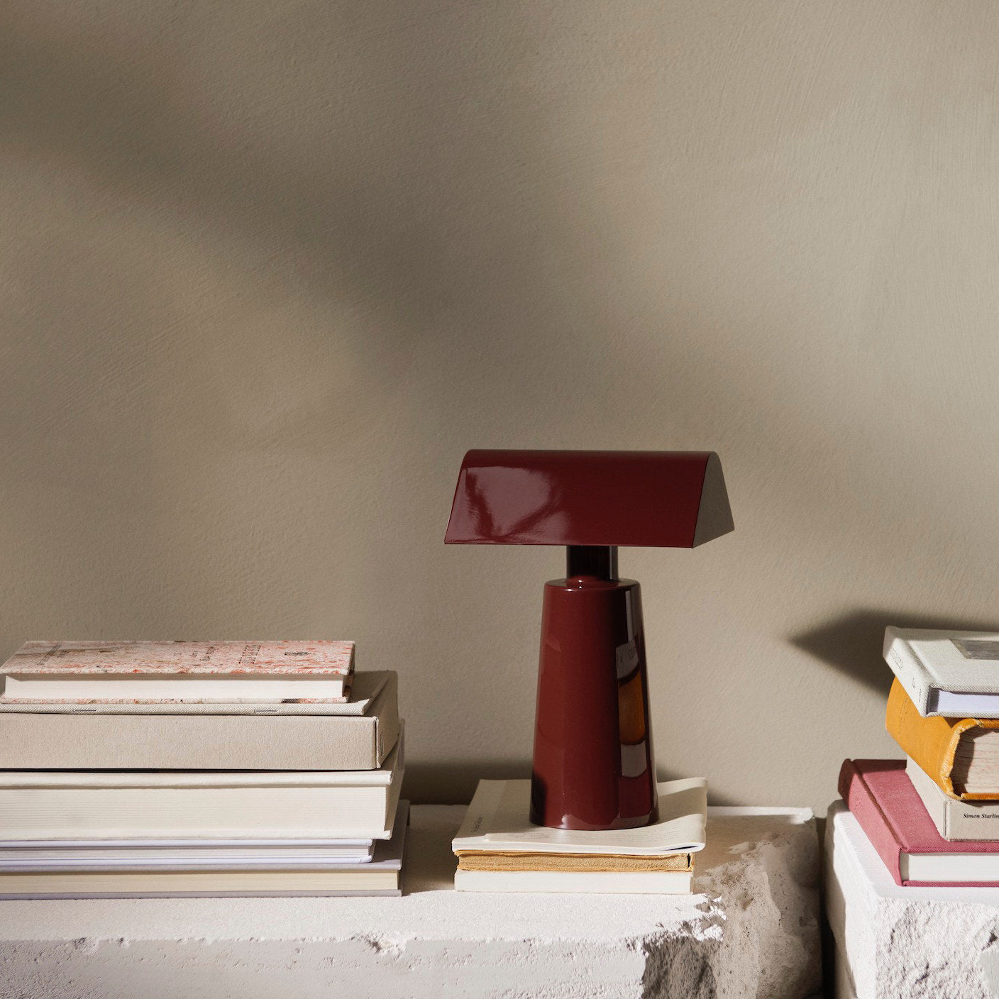 Lampe de Table Caret LED Métal Rechargeable