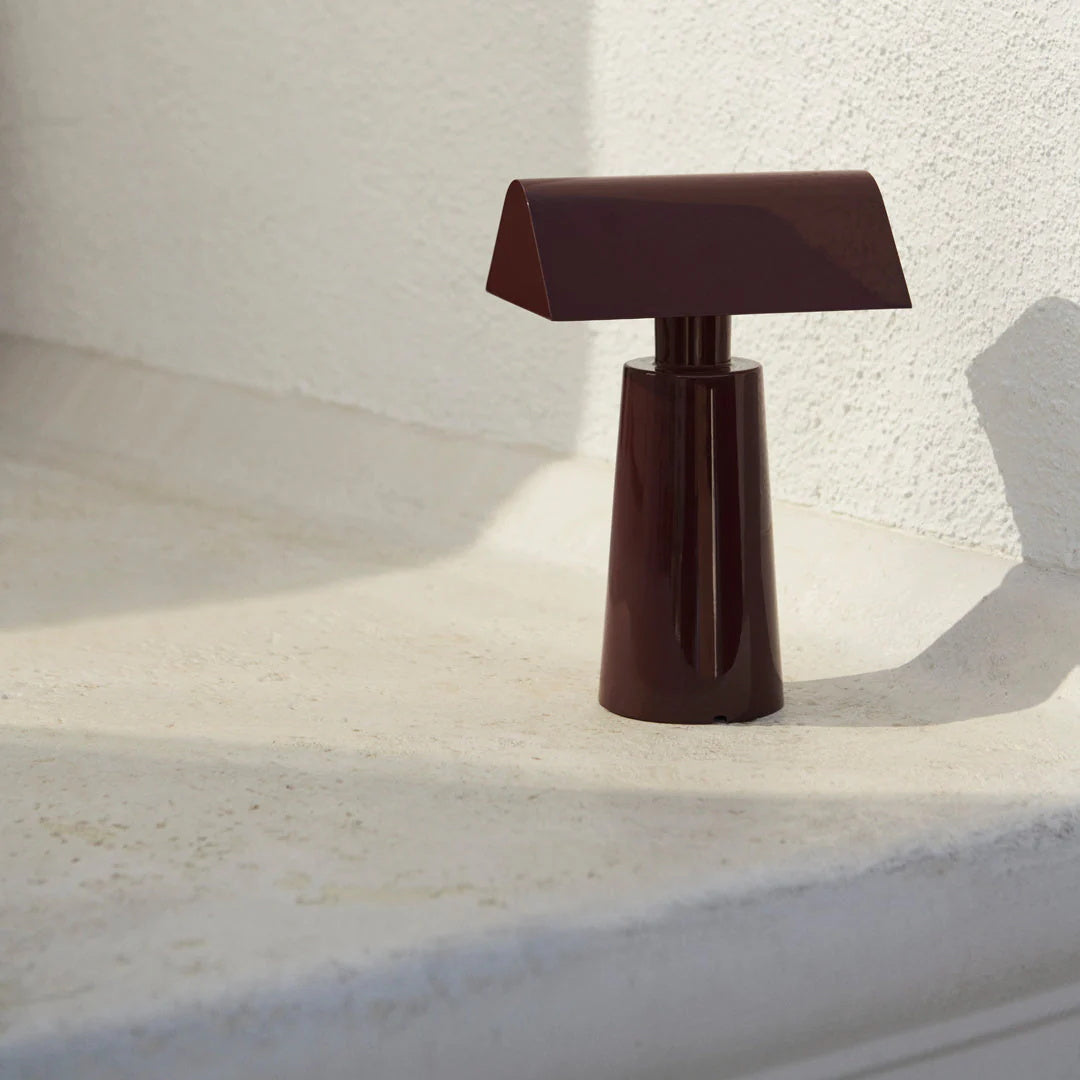 Lampe de Table Caret LED Métal Rechargeable