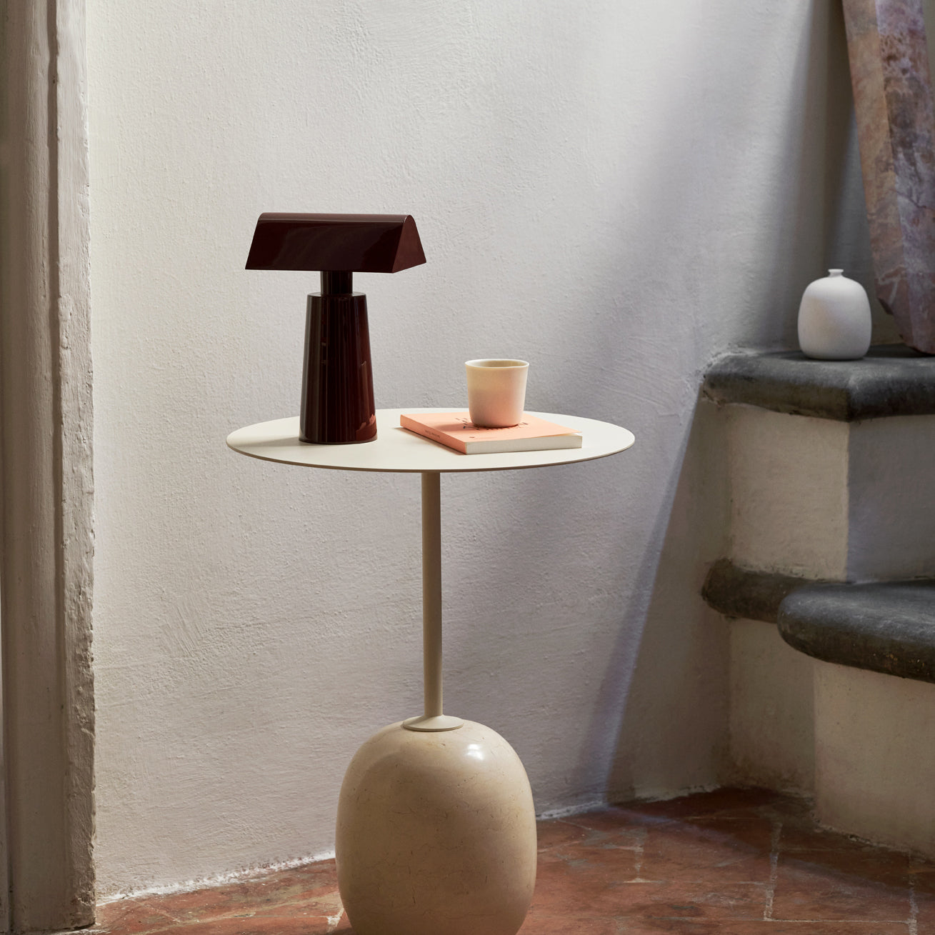 Lampe de Table Caret LED Métal Rechargeable