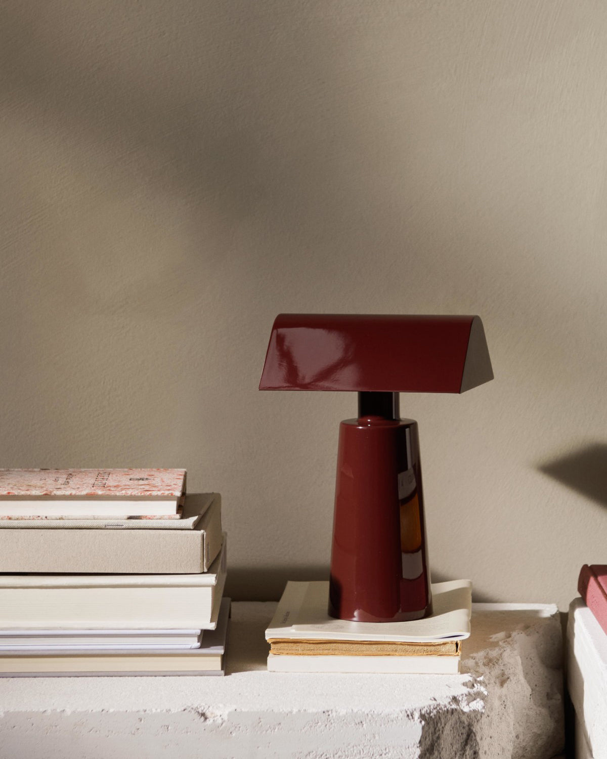 Lampe de Table Caret LED Métal Rechargeable
