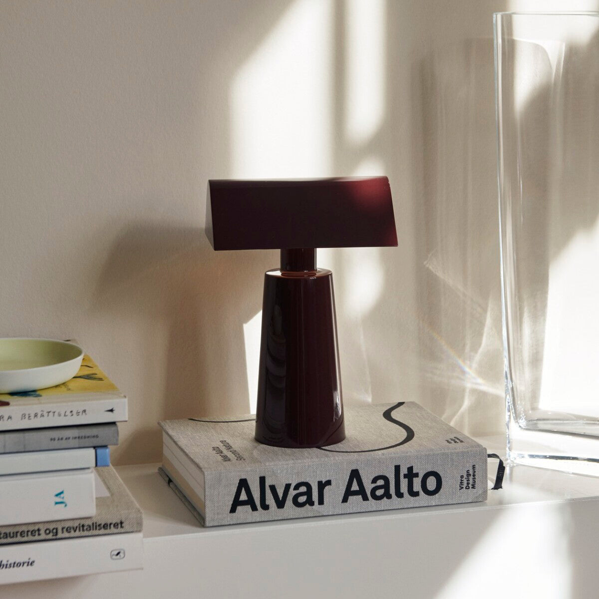 Lampe de Table Caret LED Métal Rechargeable