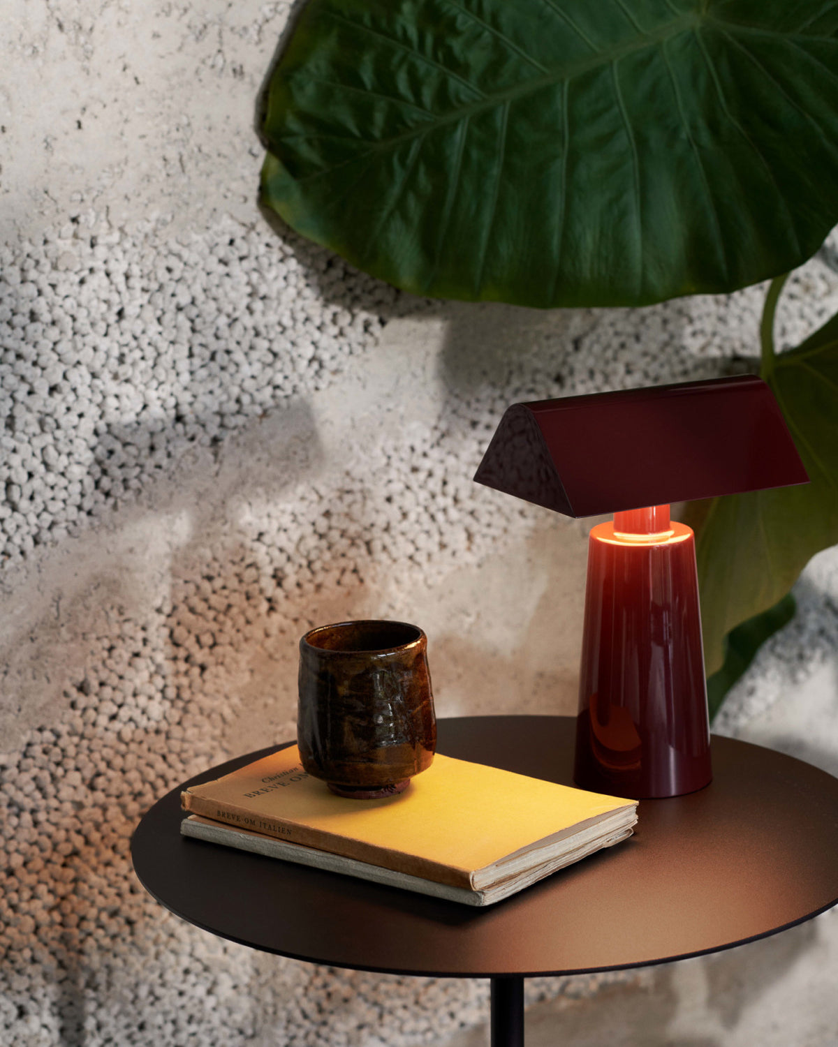 Lampe de Table Caret LED Métal Rechargeable