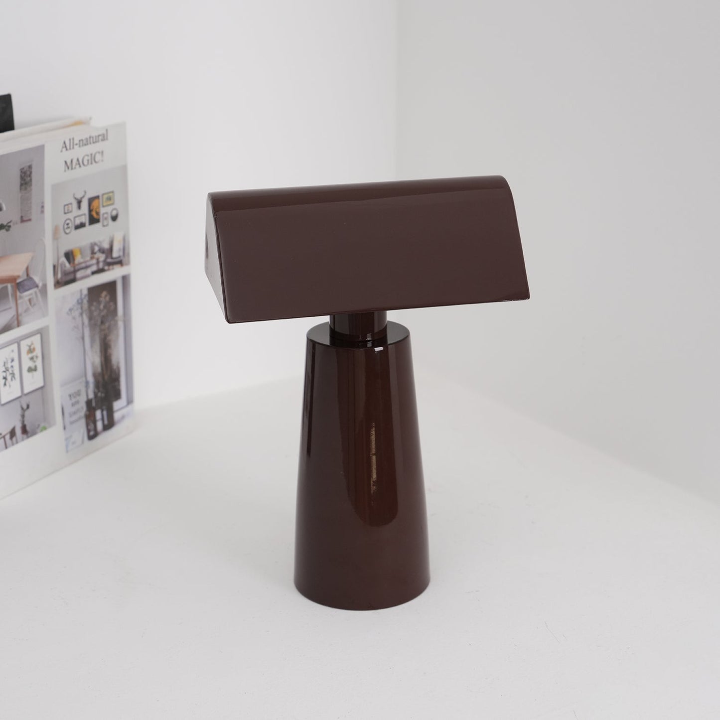 Lampe de Table Caret LED Métal Rechargeable
