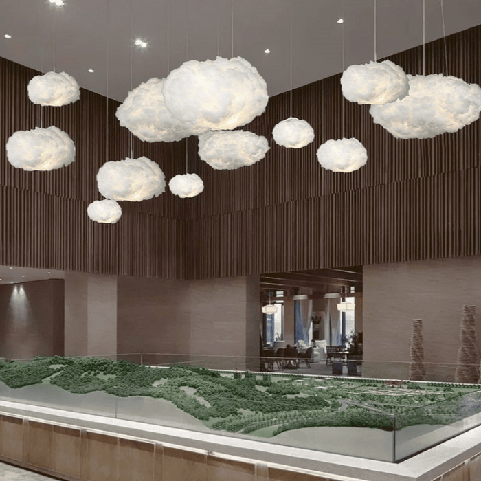 The Cloud Lamp | Lampe Nuage Suspendue – Éclairage Apaisant et Moderne