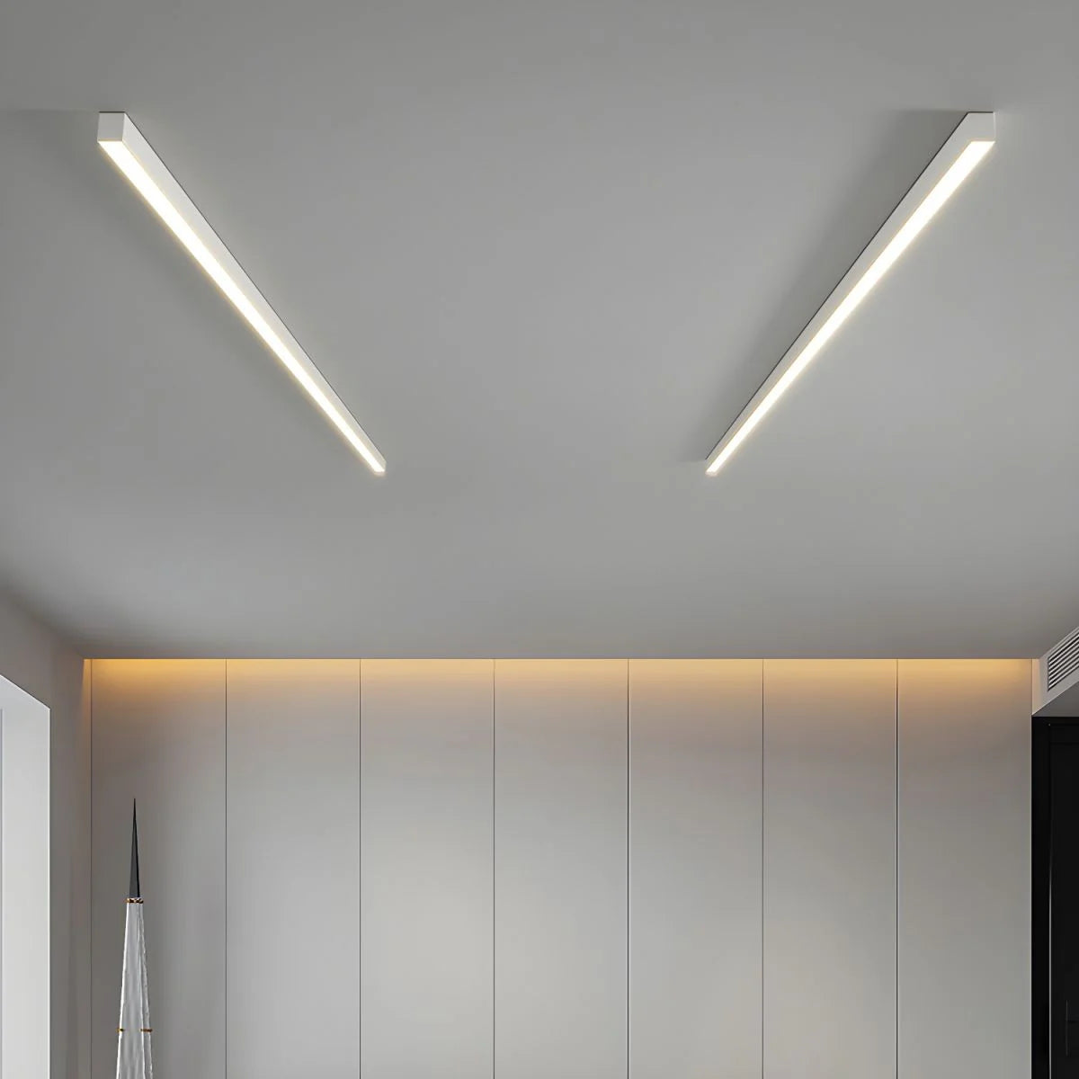 Plafonnier LED Minimaliste Linéaire Moderne