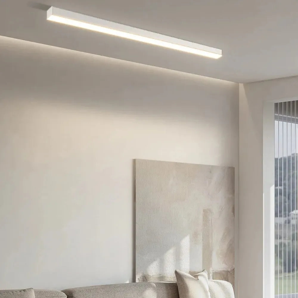 Plafonnier LED Minimaliste Linéaire Moderne