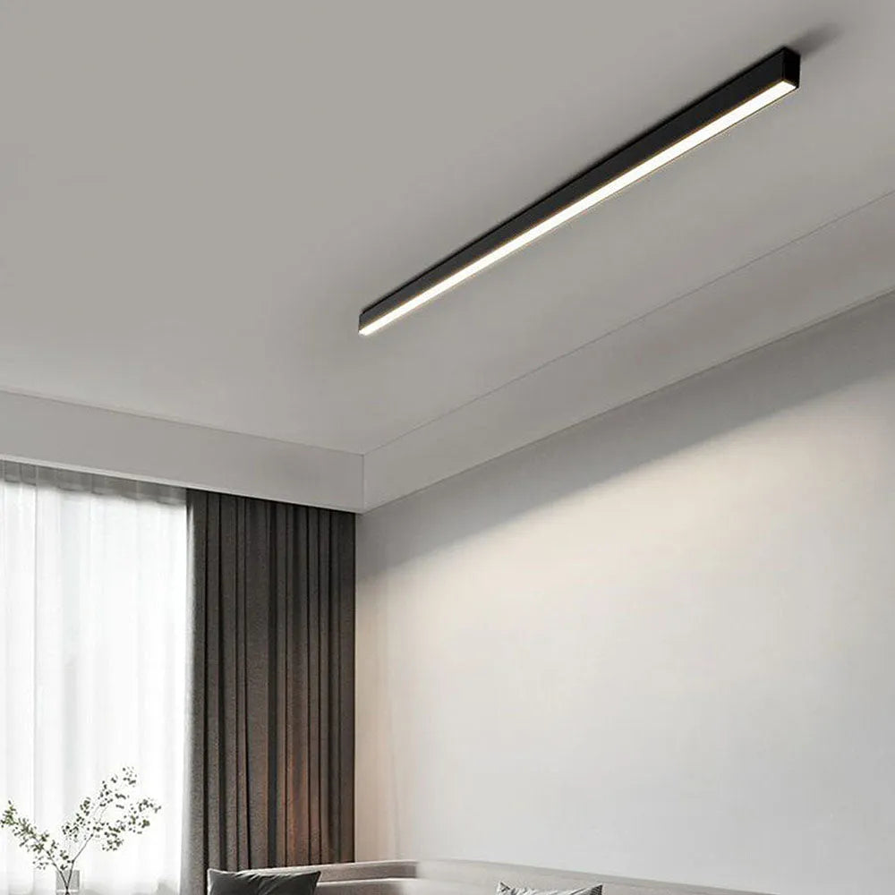 Plafonnier LED Minimaliste Linéaire Moderne