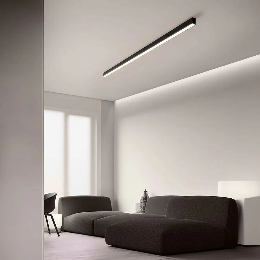Plafonnier LED Minimaliste Linéaire Moderne