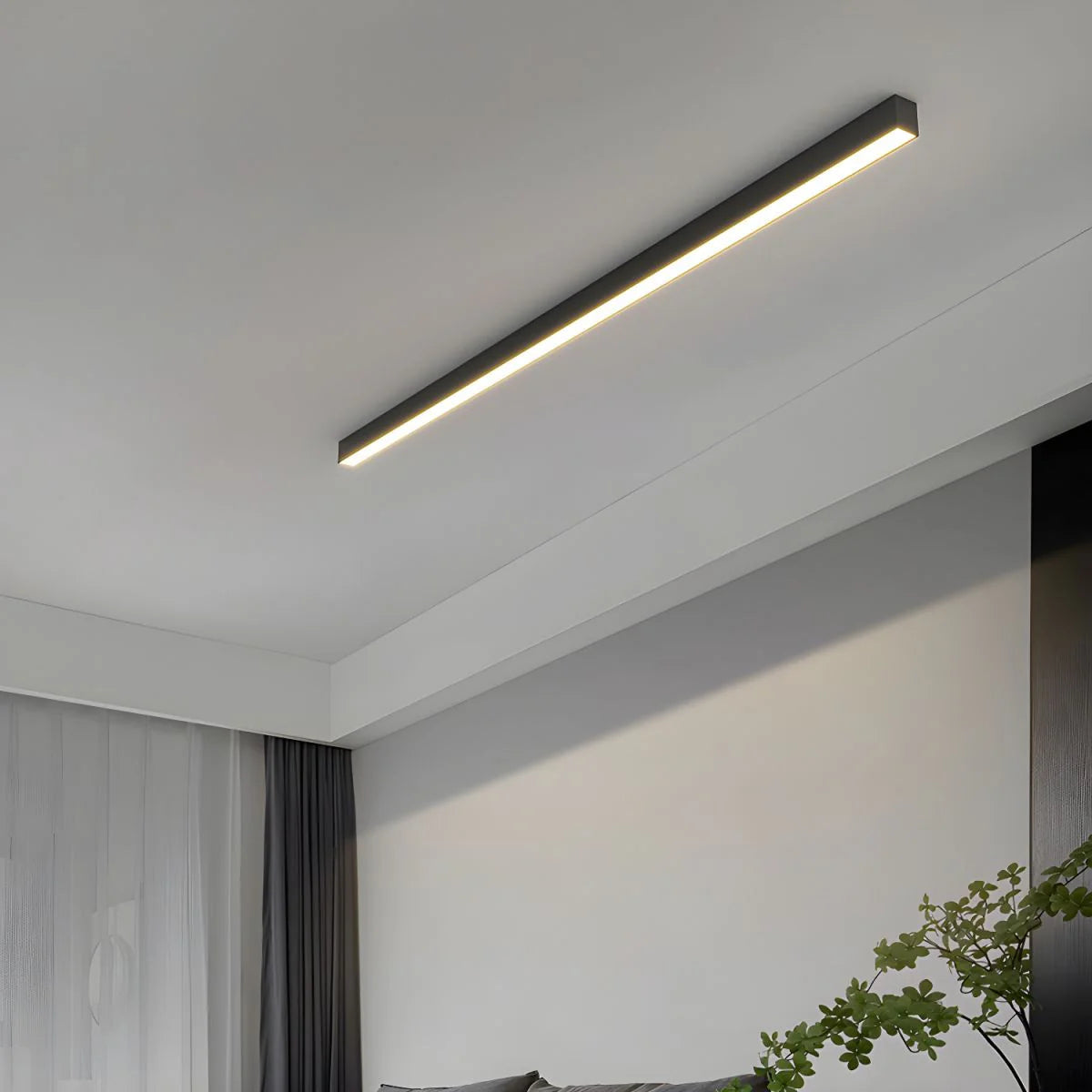 Plafonnier LED Minimaliste Linéaire Moderne