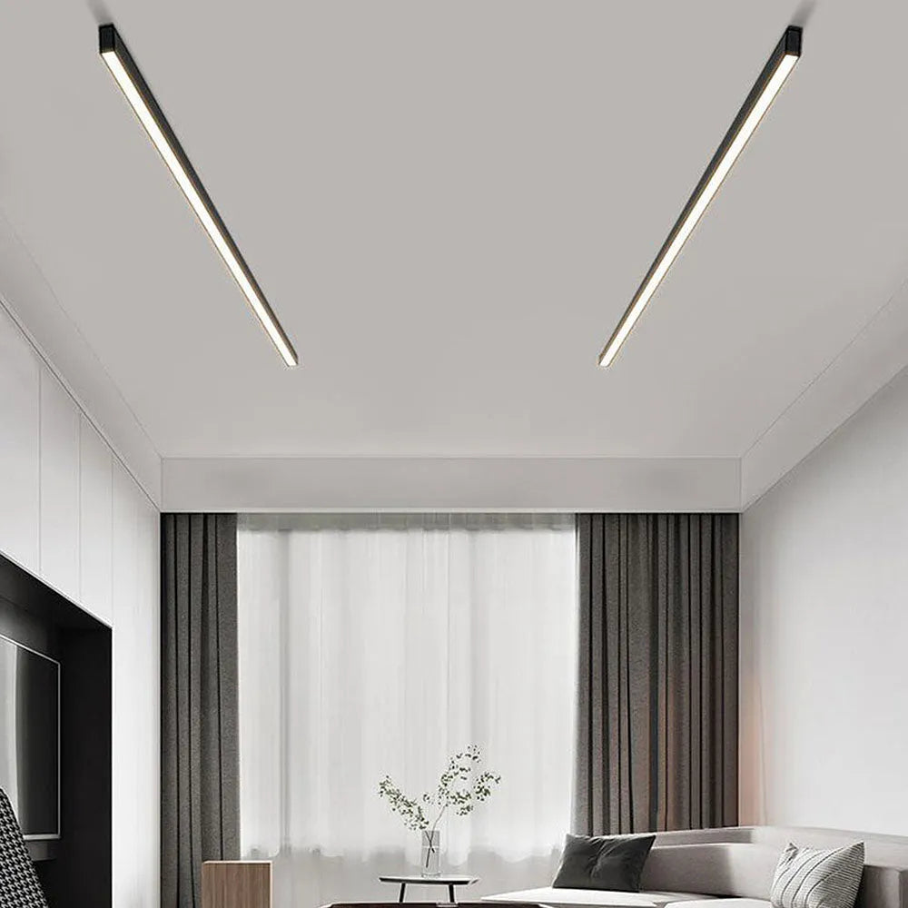 Plafonnier LED Minimaliste Linéaire Moderne