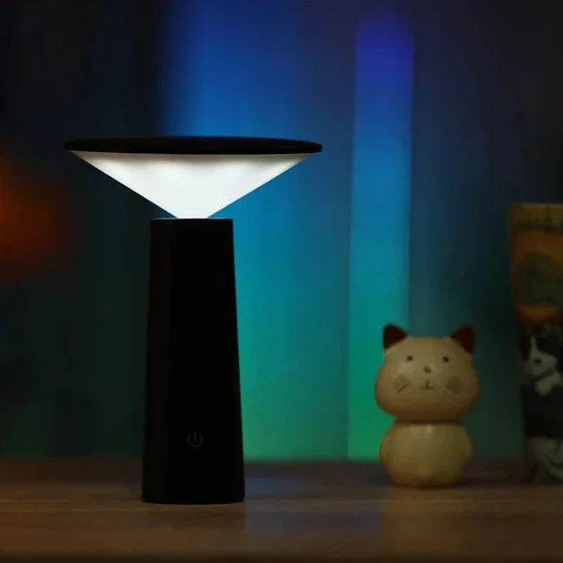 Lampe LED Rotative Portable – Design Minimaliste Rechargeable