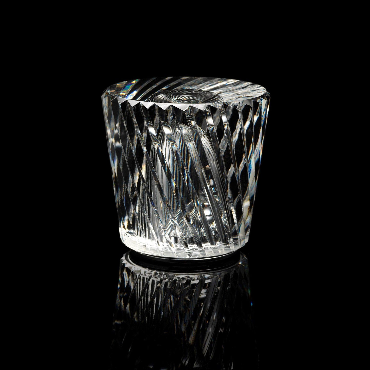 Lampe Cristal LED Rechargeable, Sans Fil, 3000K, Ø8cm