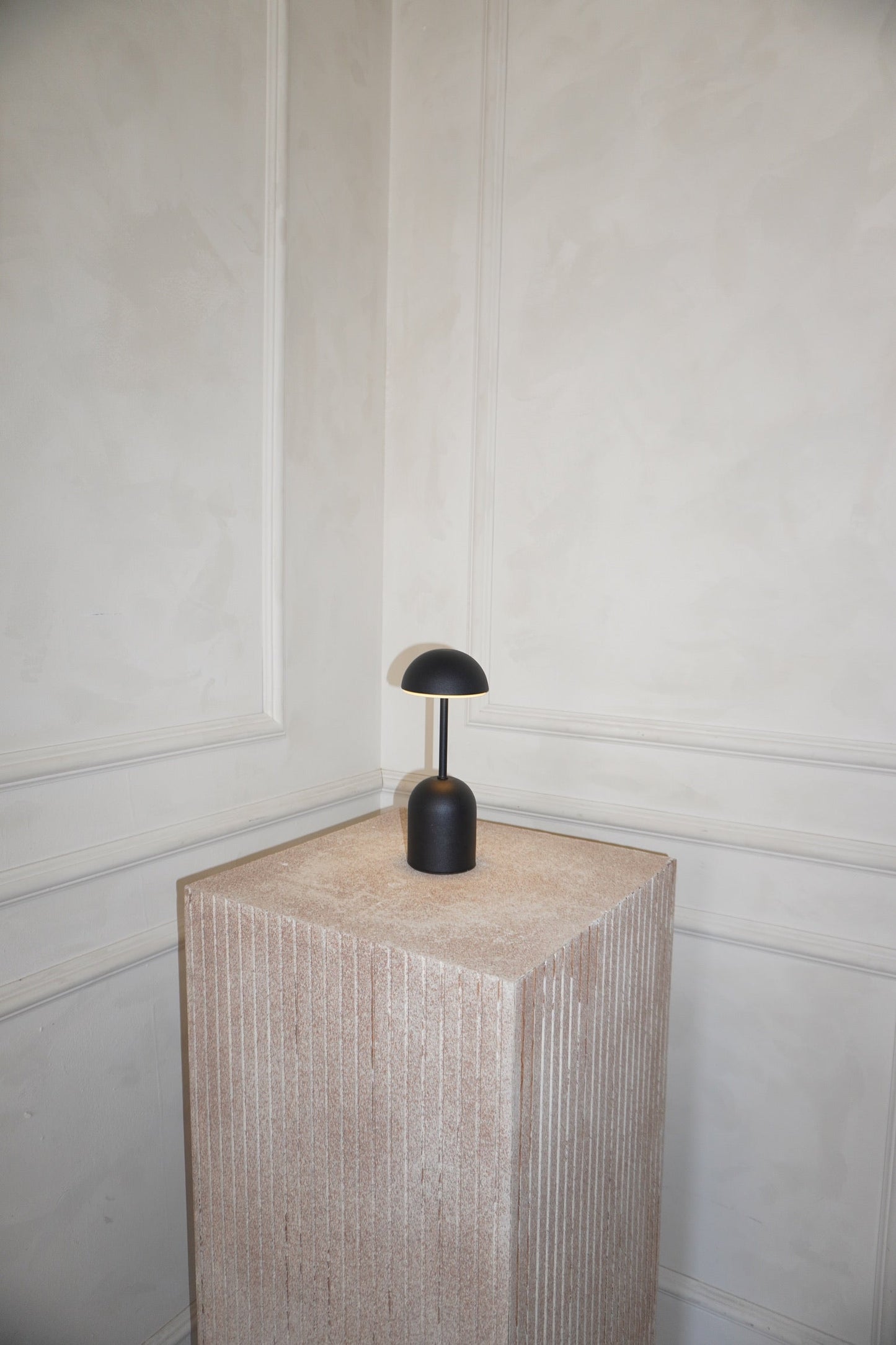 Lampe Sans Fil Edie, Métal Argent ou Or, Tactile