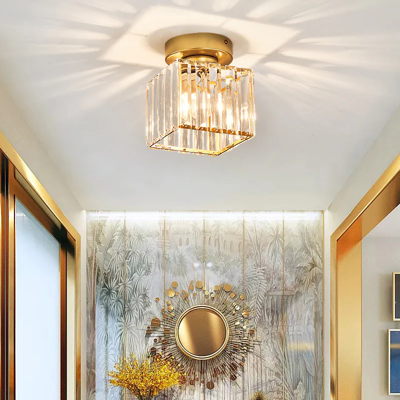 Plafonnier Moderne 1 Lumière | Éclairage Élégant pour Couloir