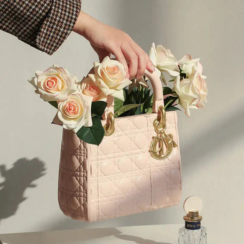 Vase Sac à Main Design – Résine Chic 28 cm
