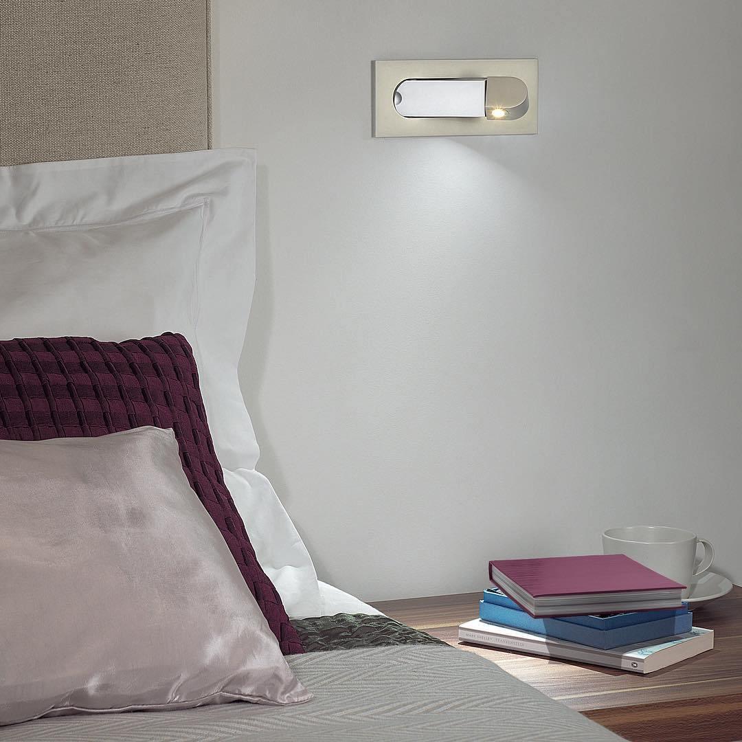 Applique LED de Chevet Moderne – Tête Orientable