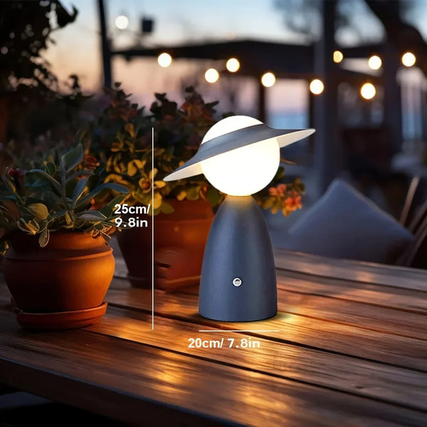 Lampe de Recharge Sans Fil TouchBright – Éclairage Moderne et Pratique pour Votre Quotidien