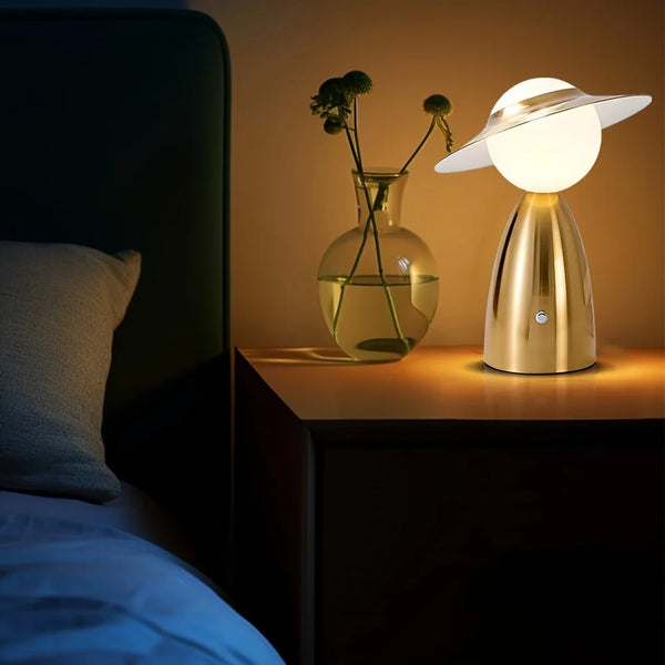 Lampe de Recharge Sans Fil TouchBright – Éclairage Moderne et Pratique pour Votre Quotidien