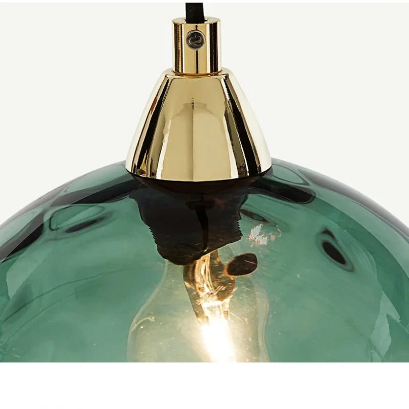 LumièreVerre | Suspension en Verre Sphérique | Éclairage Élégant et Moderne