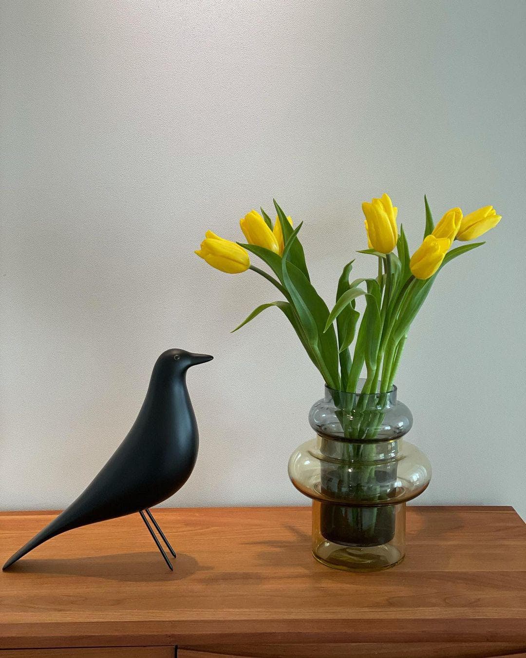 Oiseau Déco Eames House Style Folk Art – H28 cm
