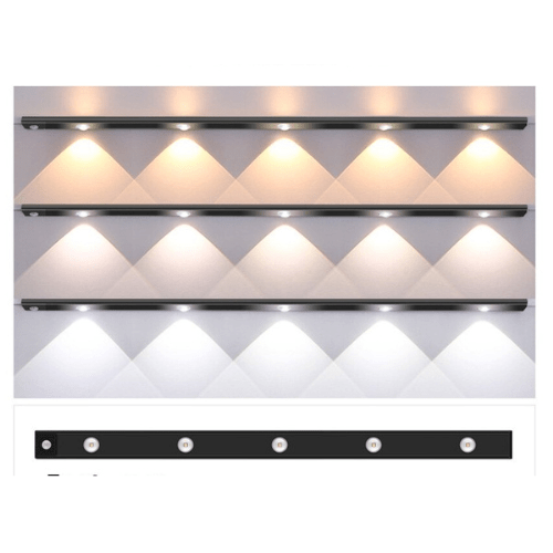 Éclairage LED Intérieur, Détecteur de Mouvement, Rechargeable USB