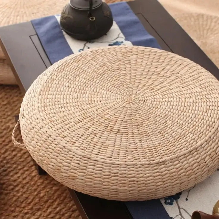 Coussins Tatami Japonais – Élégance Naturelle et Confort Méditatif