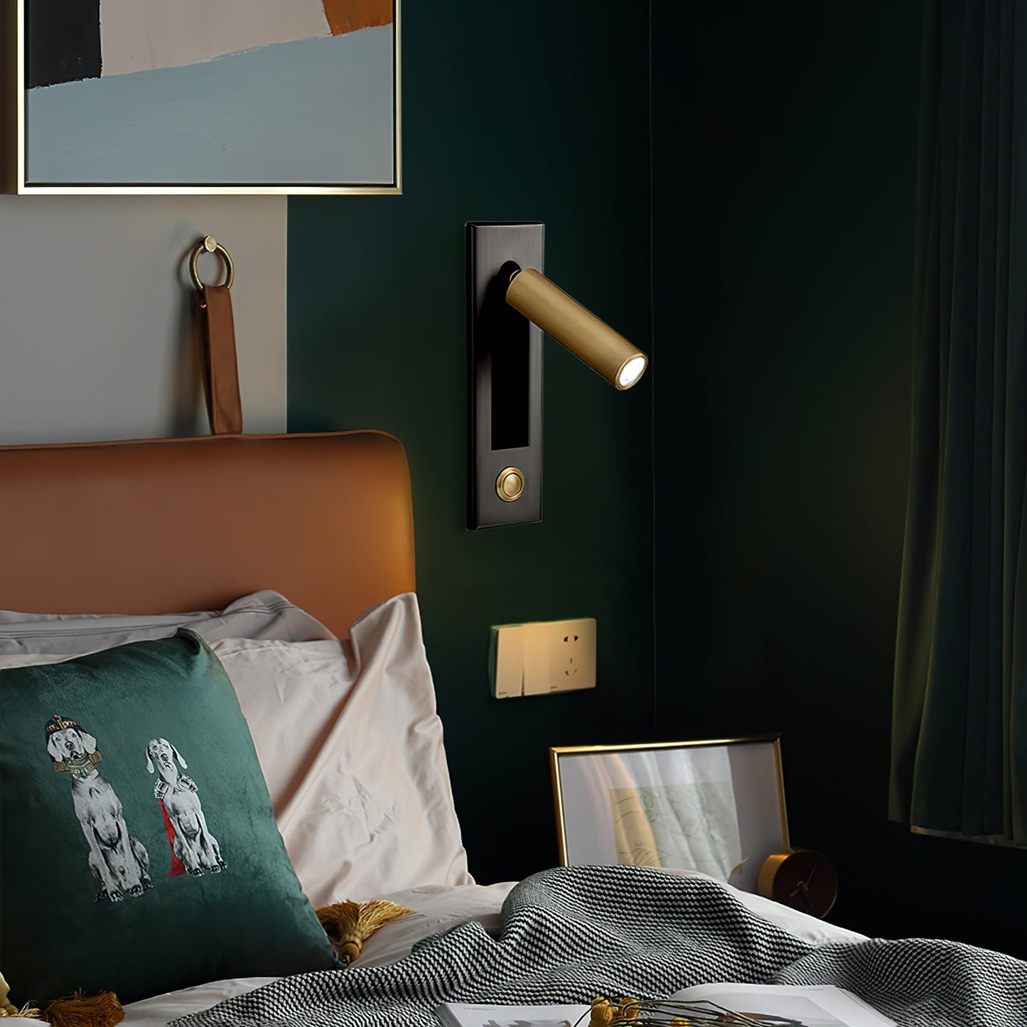 Applique LED Murale Incrustée – Lecture et Chevet Orientable