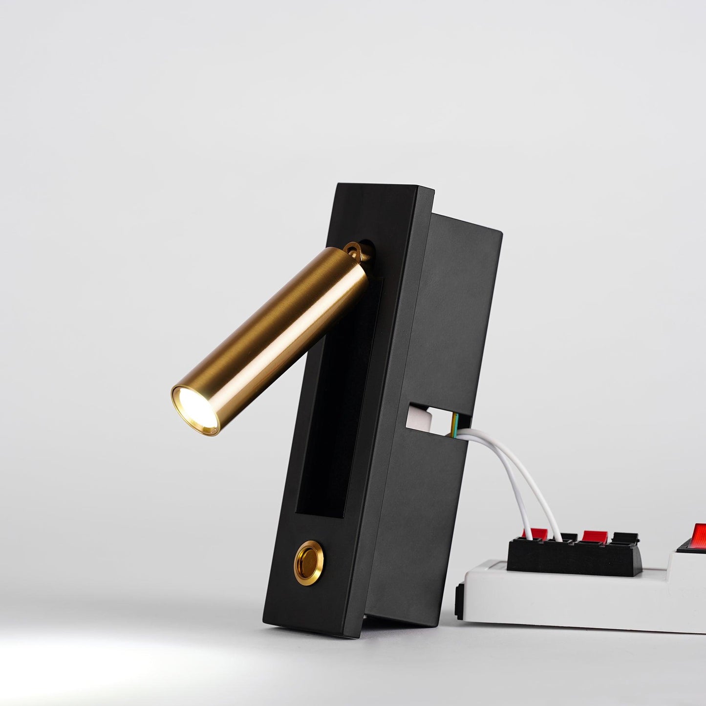 Applique LED Murale Incrustée – Lecture et Chevet Orientable
