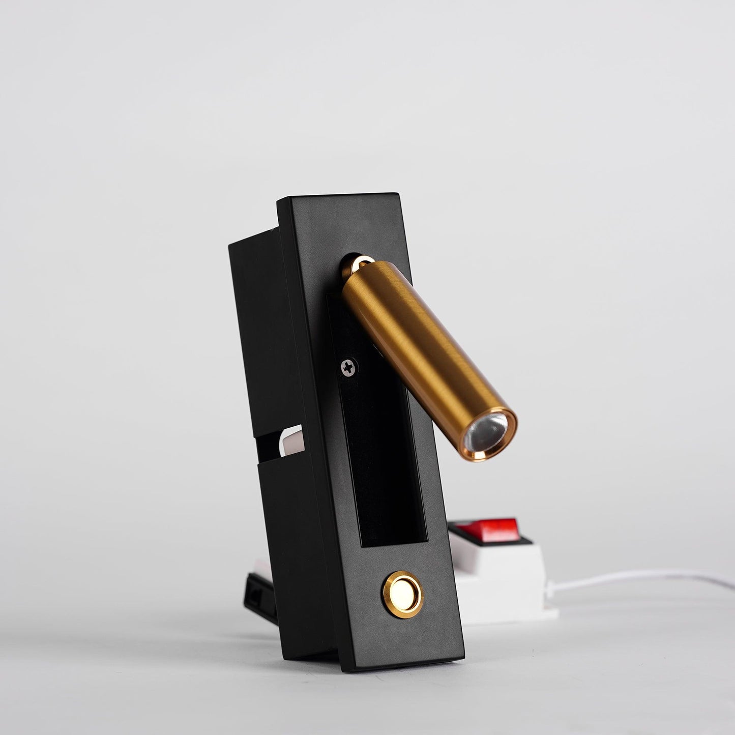 Applique LED Murale Incrustée – Lecture et Chevet Orientable
