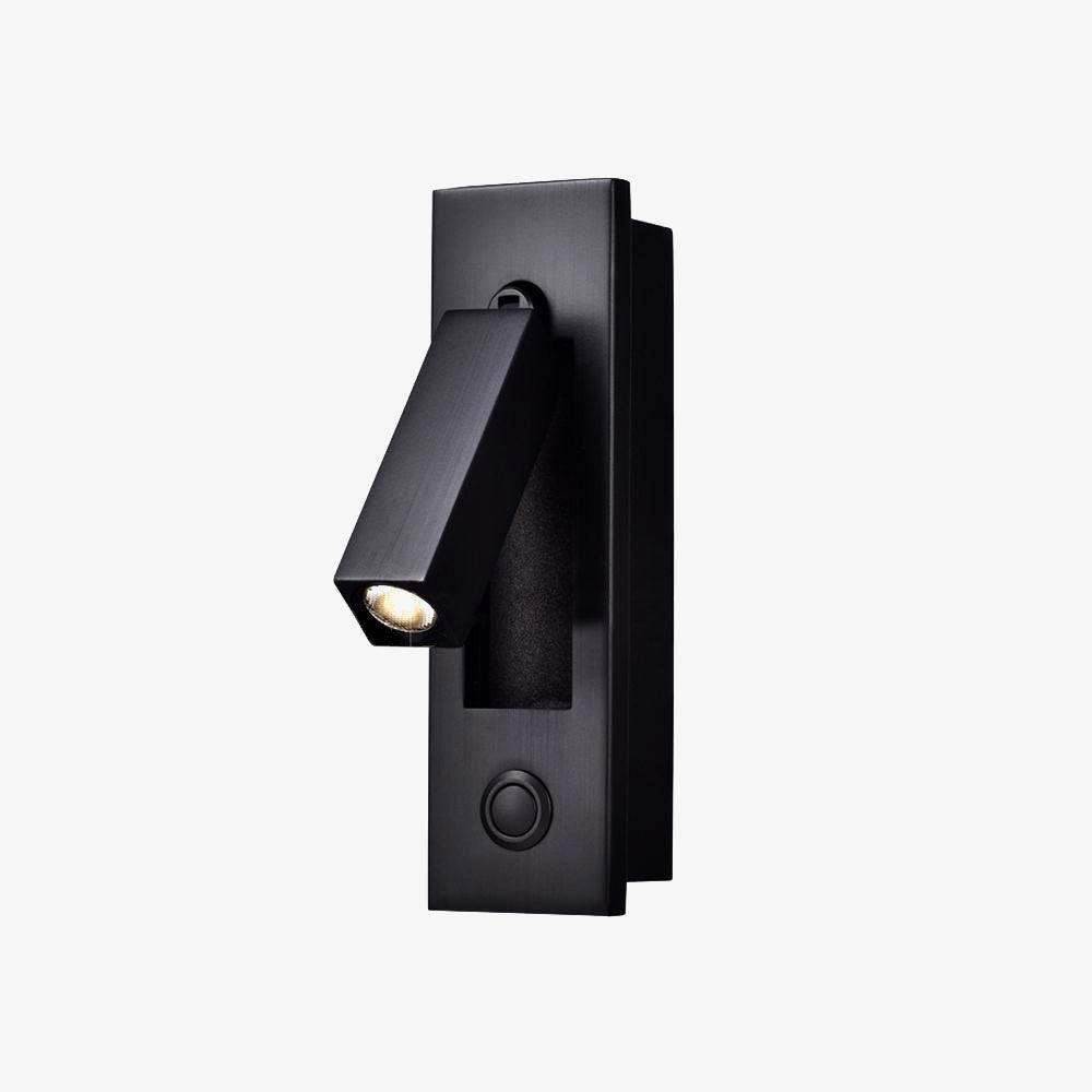 Applique LED Murale Incrustée – Lecture et Chevet Orientable