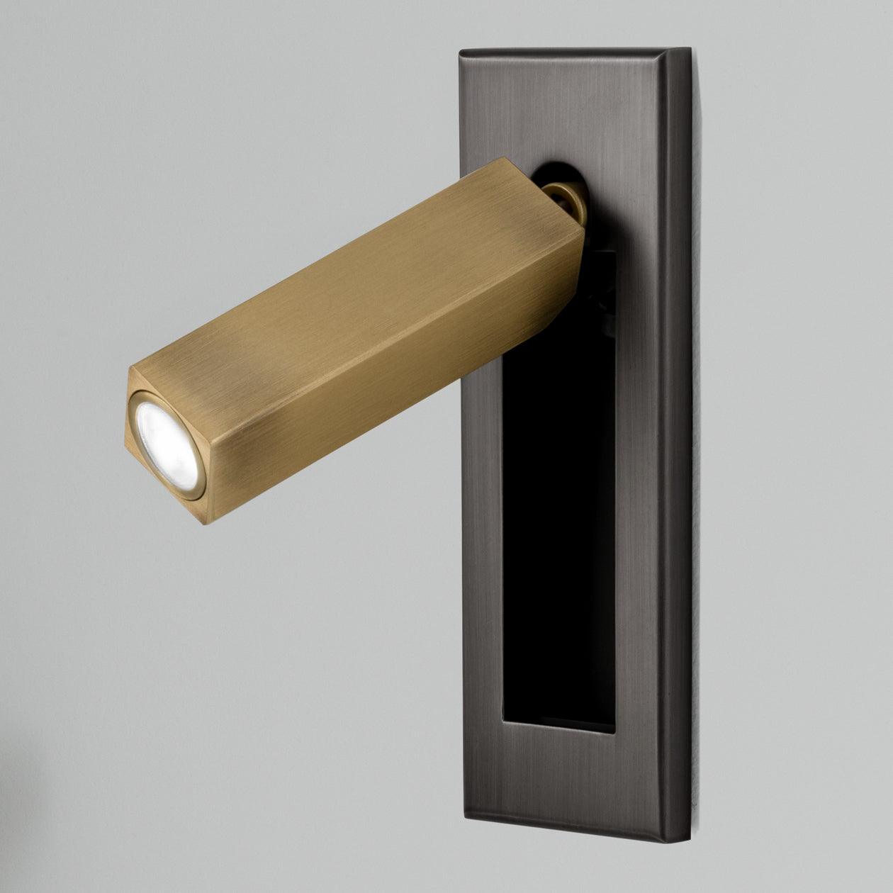 Applique LED Murale Incrustée – Lecture et Chevet Orientable