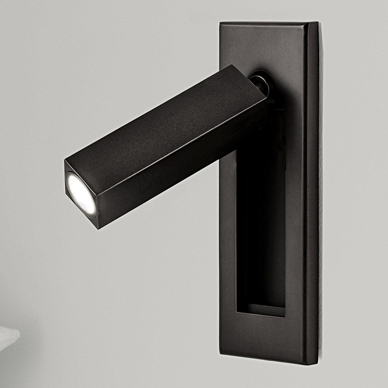 Applique LED Murale Incrustée – Lecture et Chevet Orientable