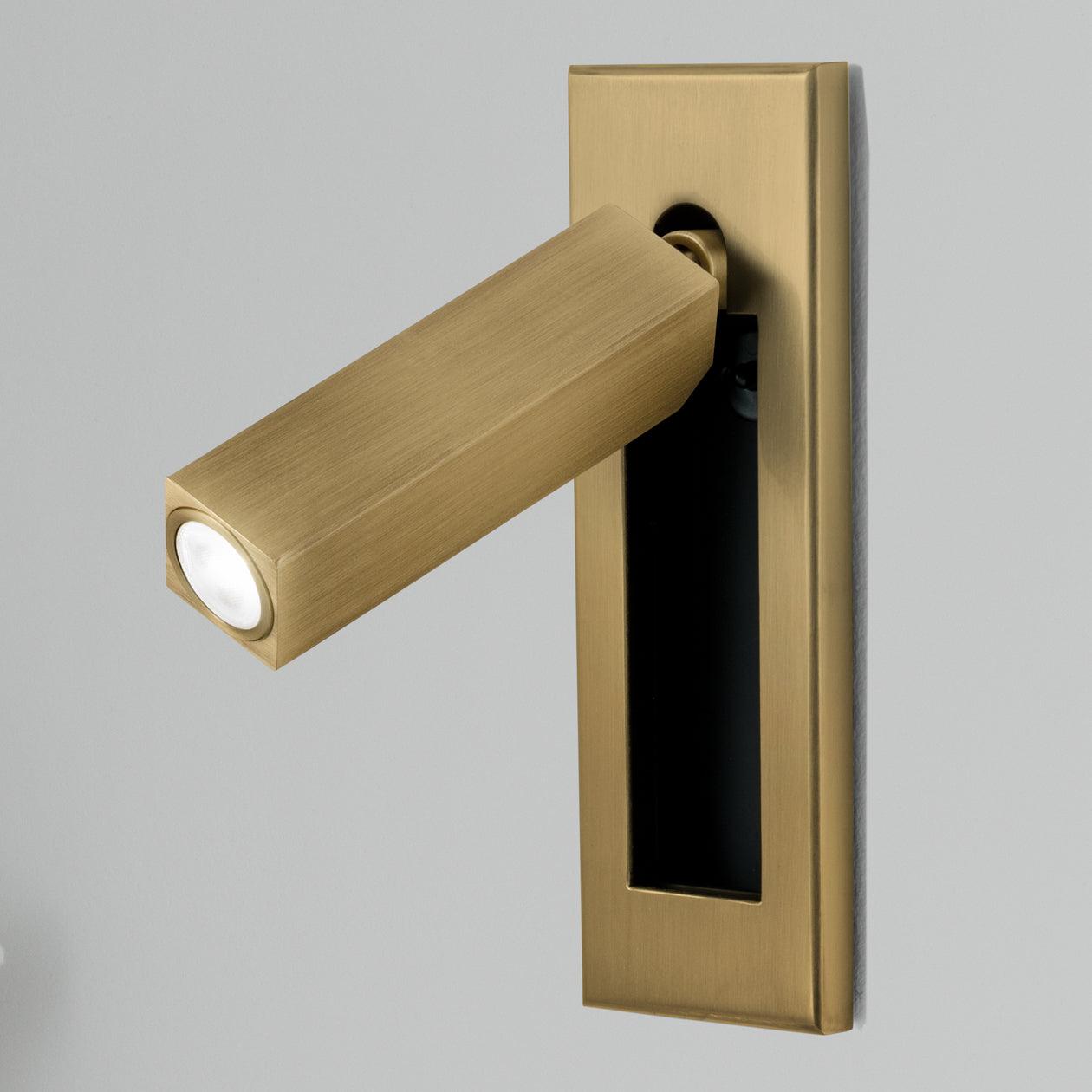 Applique LED Murale Incrustée – Lecture et Chevet Orientable