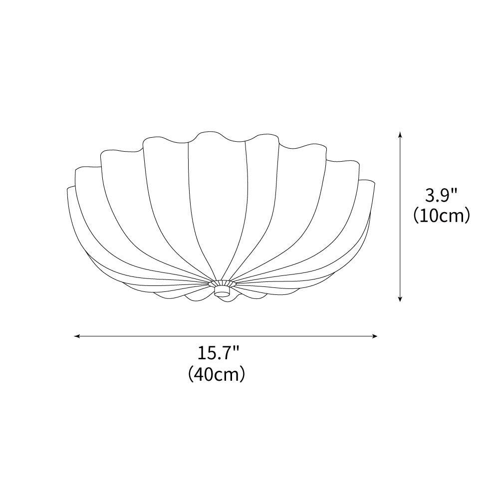 Plafonnier Floral Design – Lumière LED Douce et Élégante