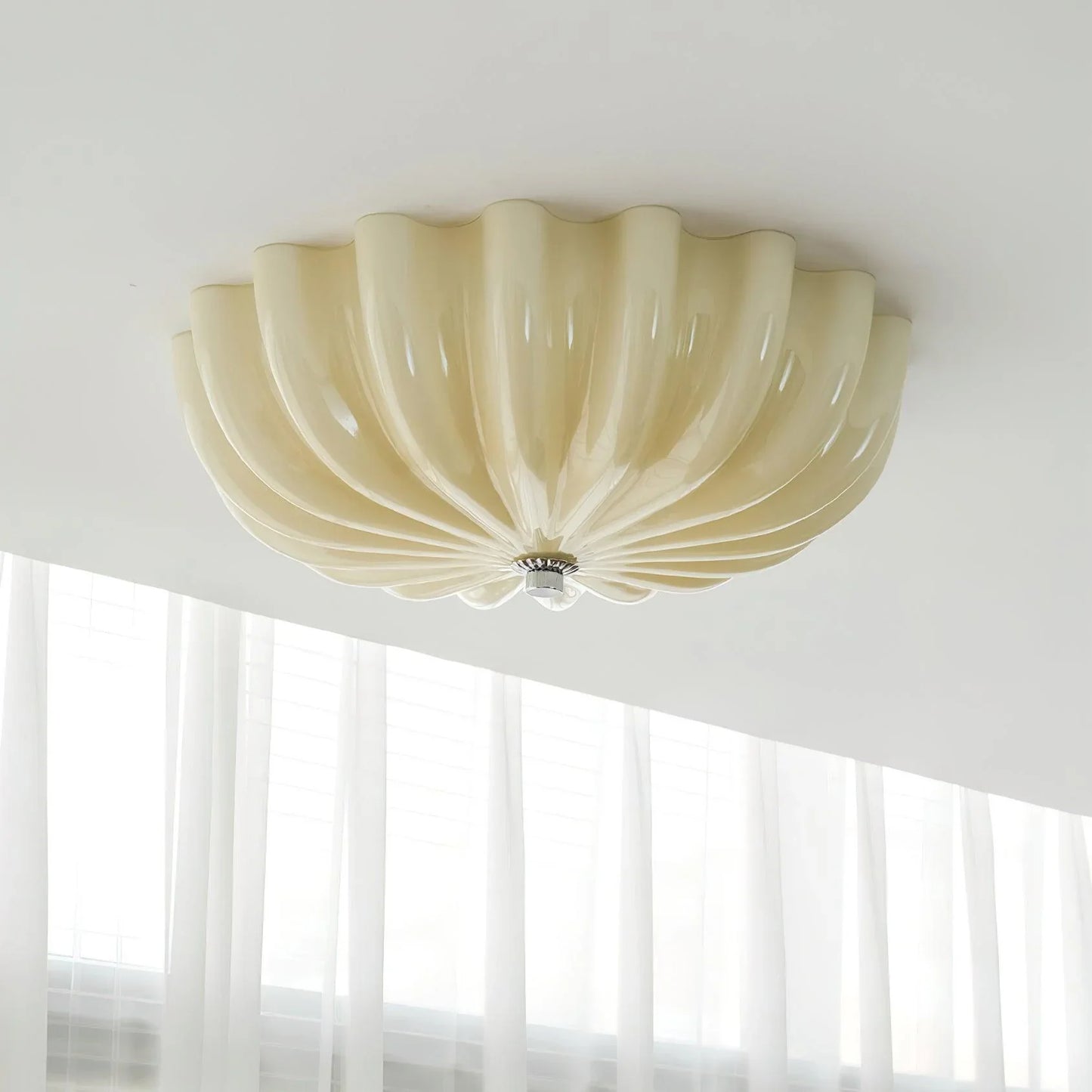 Plafonnier Floral Design – Lumière LED Douce et Élégante